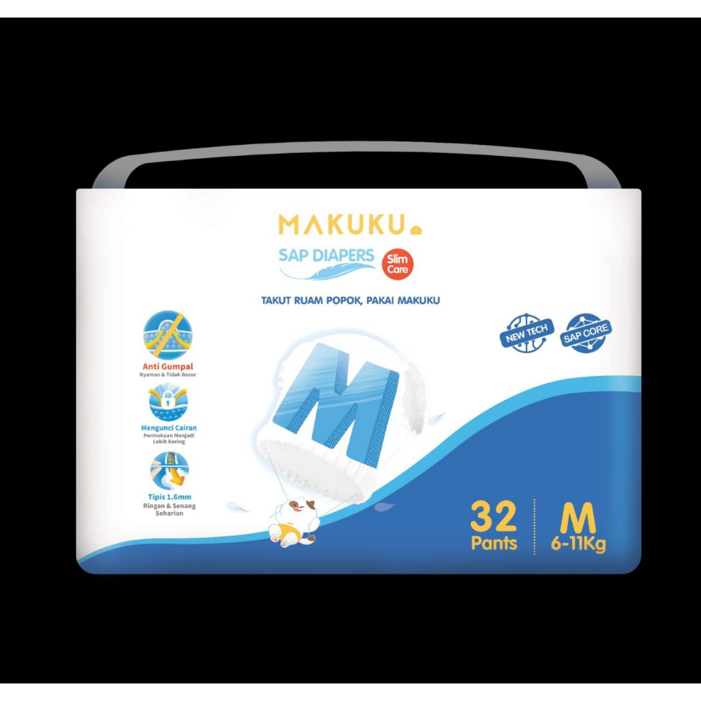 MAKUKU Diapers popok bayi yang nyaman dan aman untuk liburan