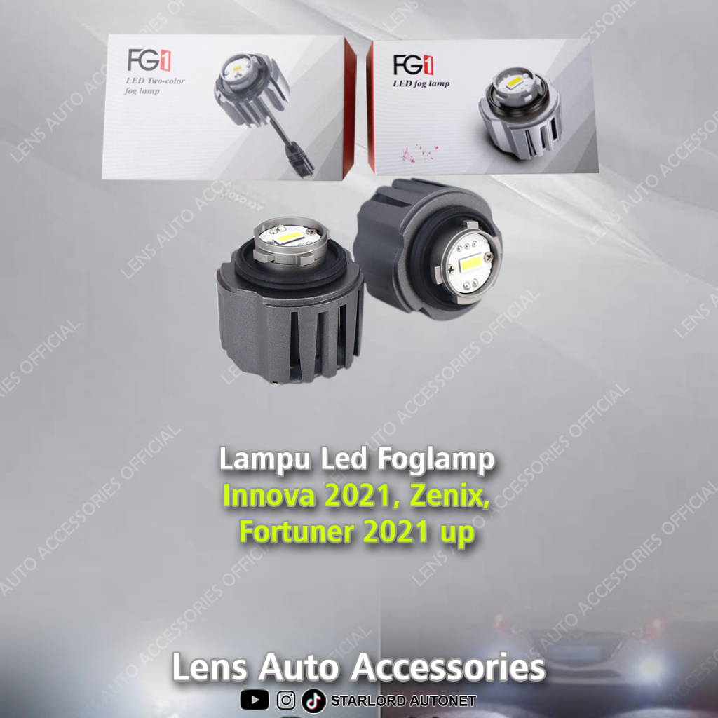 Jual LAMPU LED FOGLAMP INNOVA 2021 - FORTUNER 2021 - INNOVA ZENIX ...