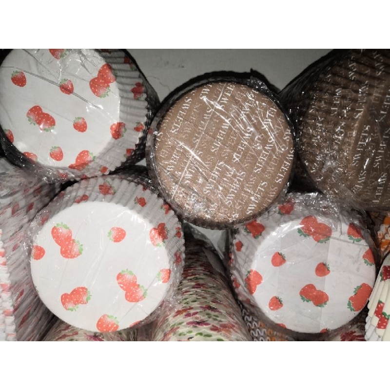 Jual Paper cup roti 8cm bulat is - +100pcs | Shopee Indonesia