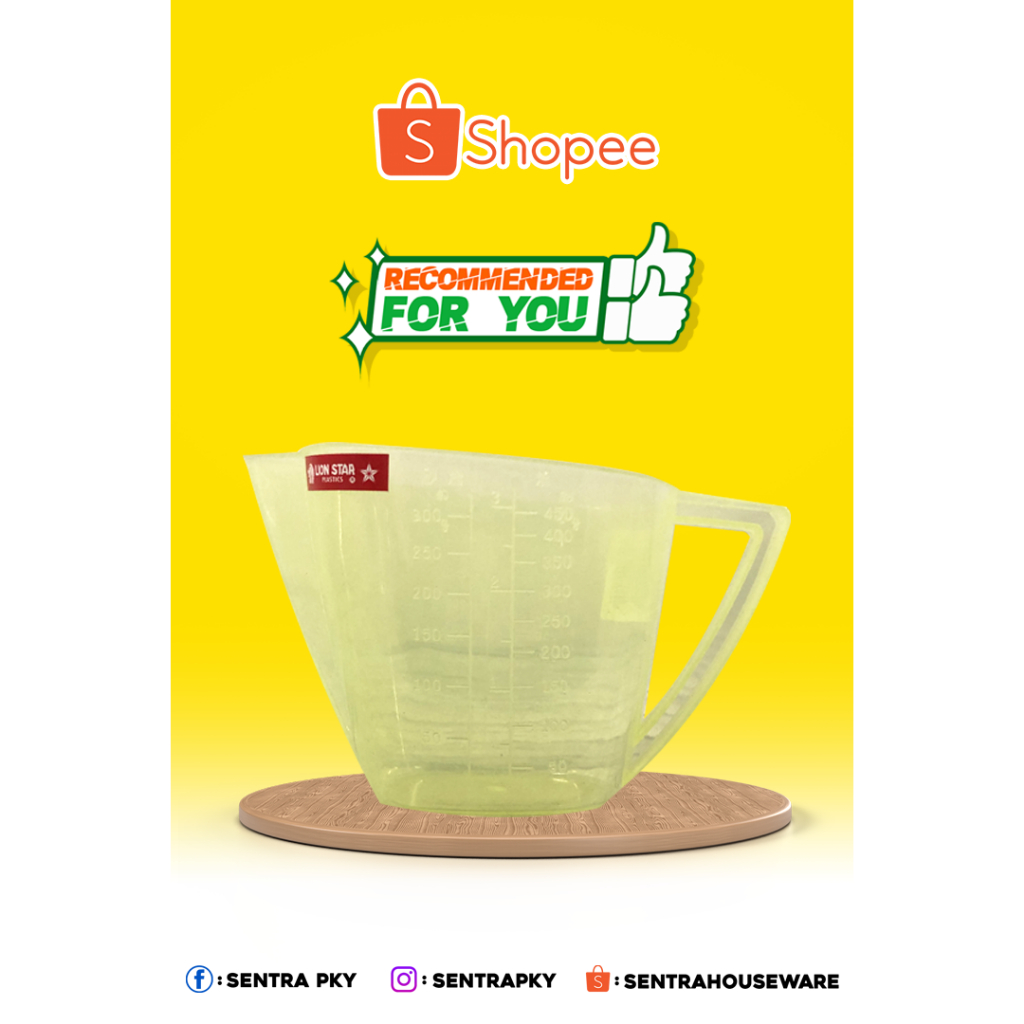 Jual Lion Star Gl 1 Measuring Cup Wddl Gelas Takarcup Takar Kue 500 Ml Shopee Indonesia 2749