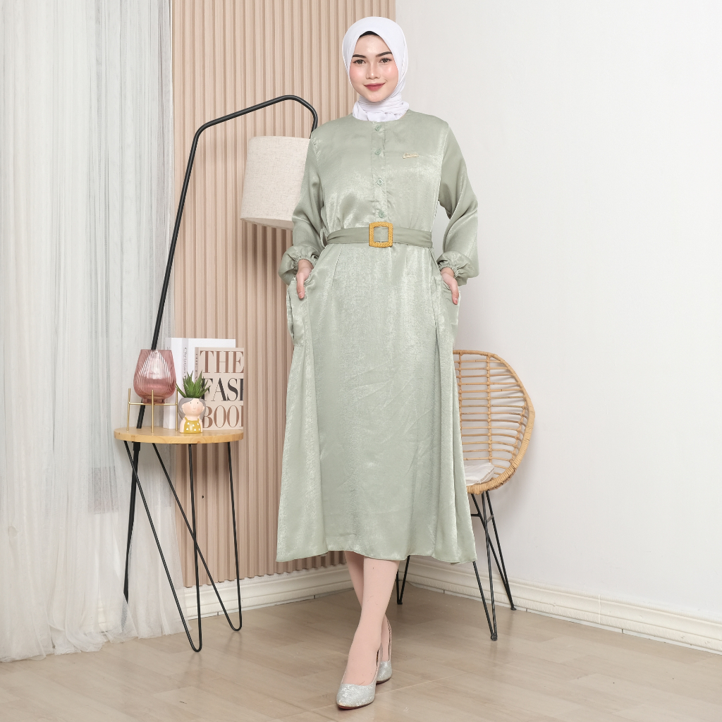 Jual Midi dress Zara Cargo santorini Shopee Indonesia