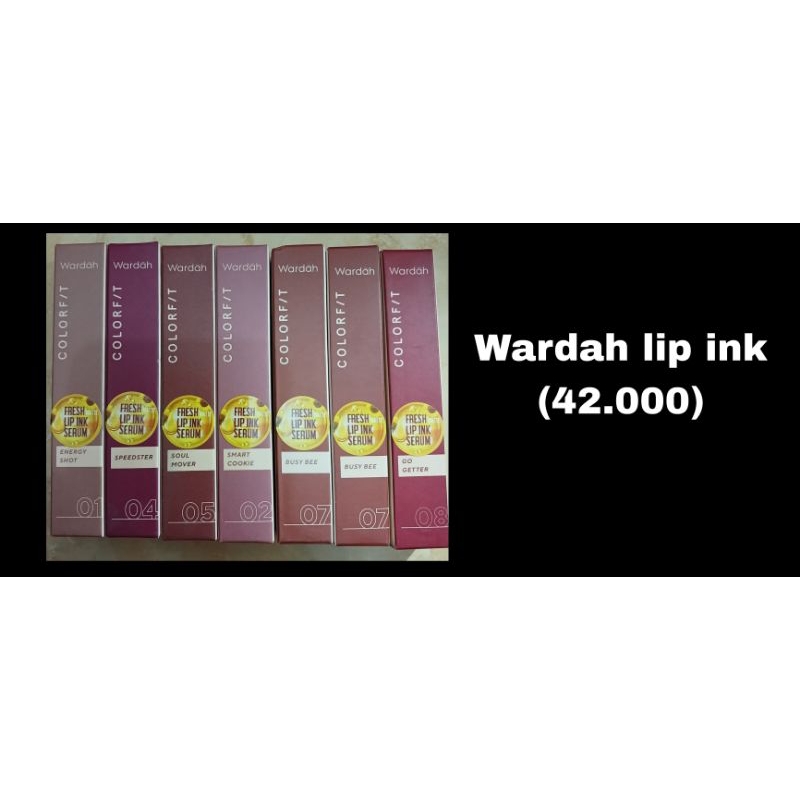 Jual Wardah Colorfit Lip Ink Serum | Shopee Indonesia