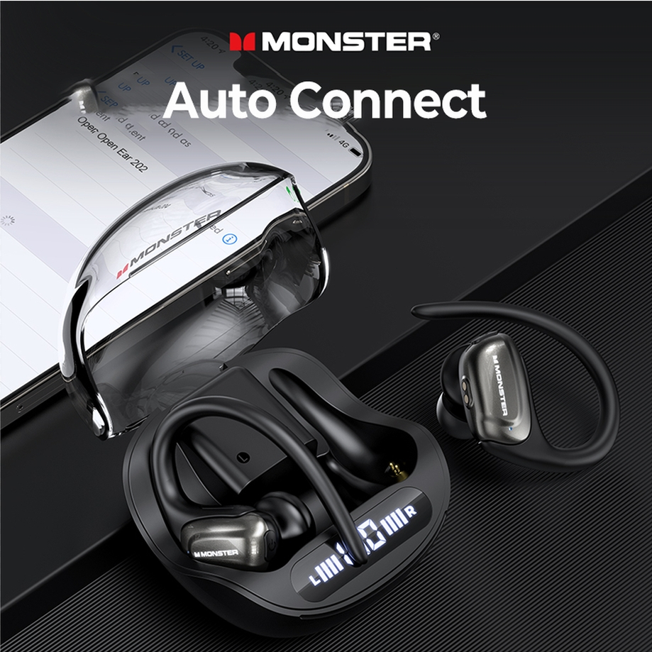 Jual Monster iSports Lite TWS Wireless Bluetooth Headphones Sports