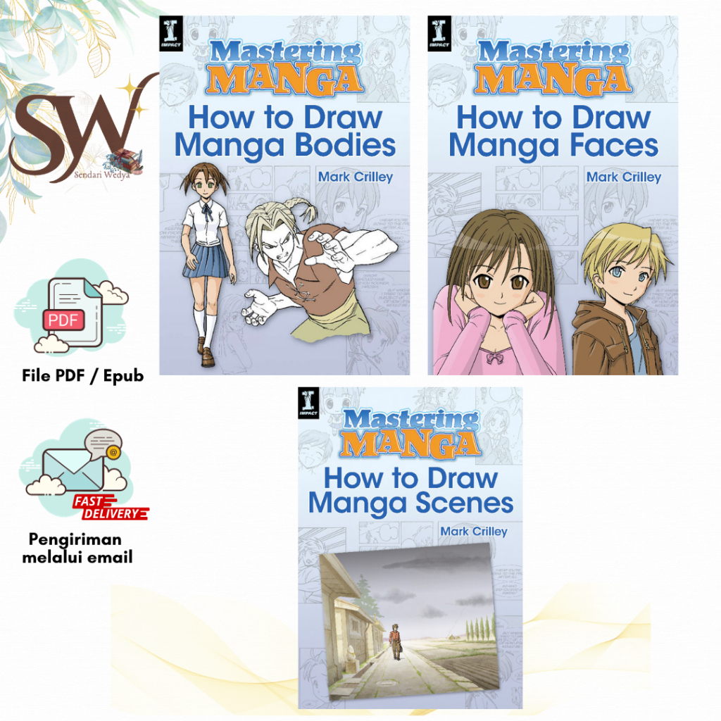 Jual Mastering Manga Series How To Draw Faces Body Scene Mark Crilley Shopee Indonesia