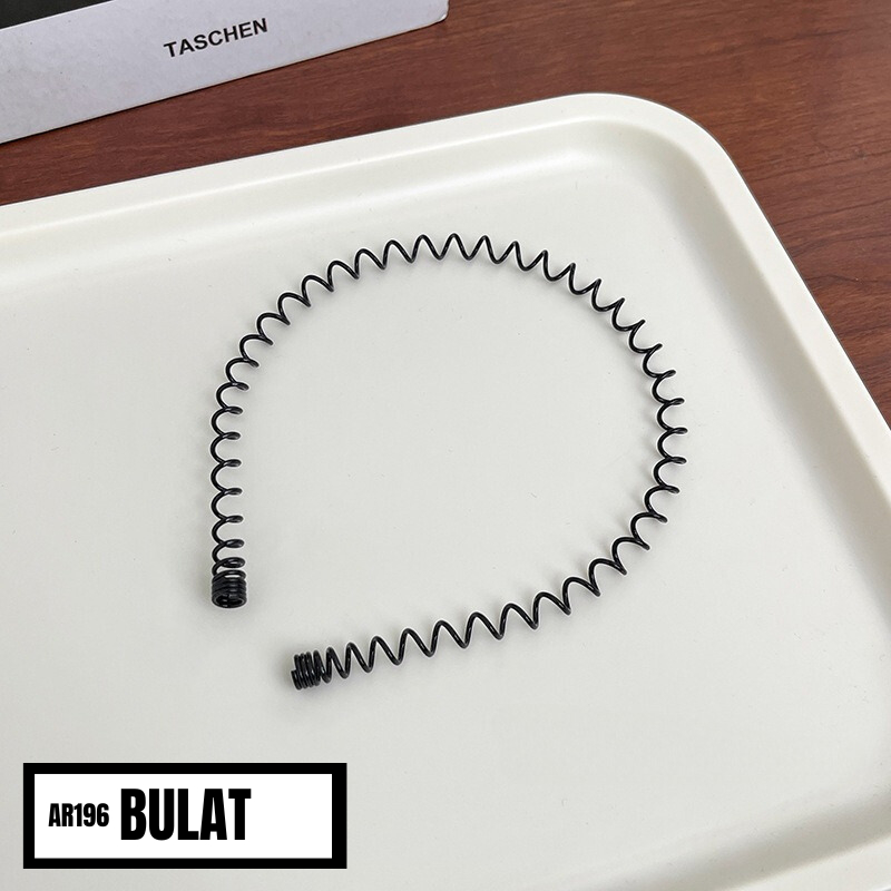 Jual Bando Sirkam Besi Kawat Hitam Bando Sisir Pria Wanita MCO AR196 ...