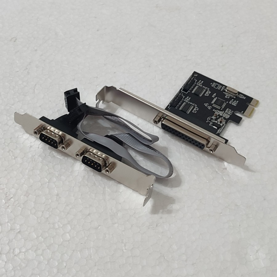 Jual PCI Express I/O Card Combo (1 Parallel + 2 Serial Com) | Shopee ...