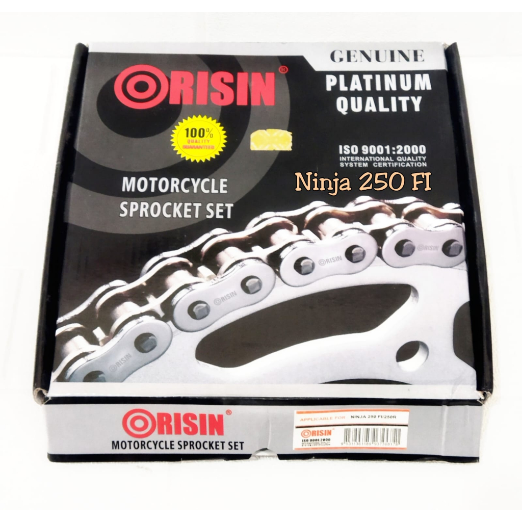 Jual Orisin Gear Paket Set Kawasaki Ninja 250 Fi Ninja Karbu 520 14T