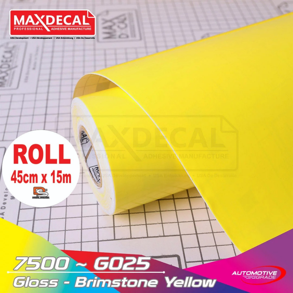 Jual Sticker Skotlet Maxdecal Max Decal 7500 Roll Shopee Indonesia