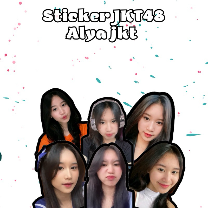 Jual Sticker Alya Jkt48 Wota Shopee Indonesia