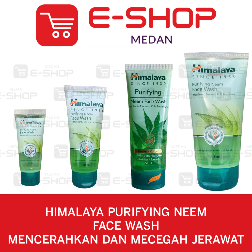 Jual Himalaya Purifying Neem Face Wash / ROSE 15ml 50 100 150 ML