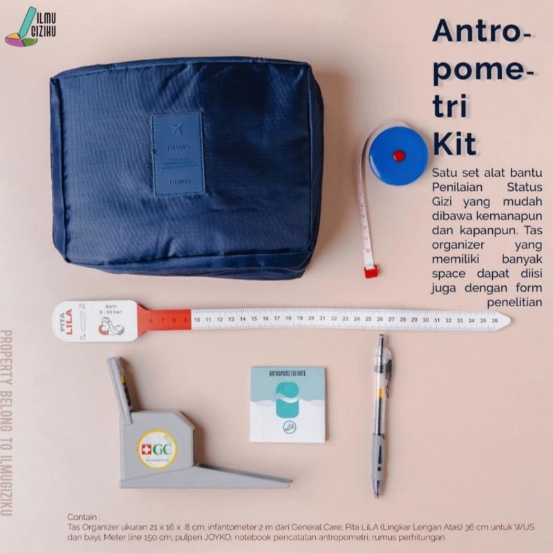 Jual Antropometri Kit untuk Mahasiswa Gizi | Alat Penilaian Status