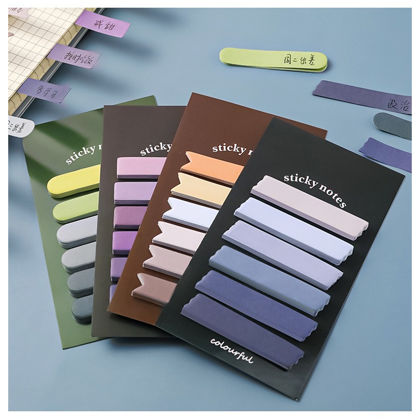 Jual ozozshop - Sticky Notes Gradient Classify 6 Baris 120 Lembar # ...