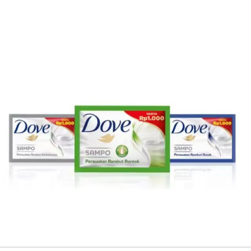 Jual Shampoo Dove anti rontok 1 renceng Shopee Indonesia