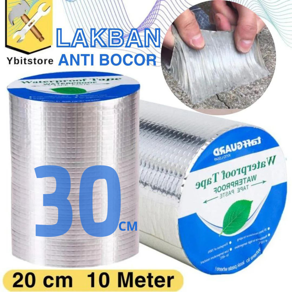 Jual [WATERPROOF] LAKBAN ANTI BOCOR ALUMINIUM ALUMUNIUM FOIL WATERPROOF ...