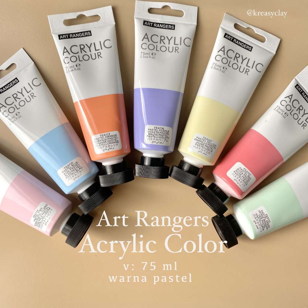 Jual Cat Akrilik Art Rangers Pastel 75ml Cat Lukis Acrylic Color