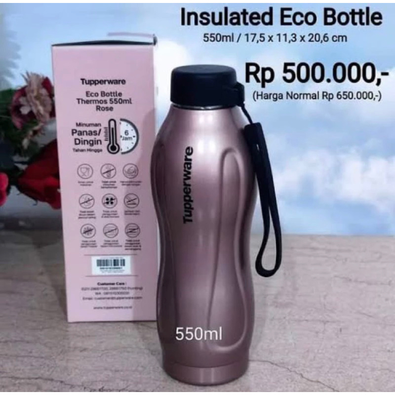 Jual Eco Bottle Thermos 550ml Shopee Indonesia