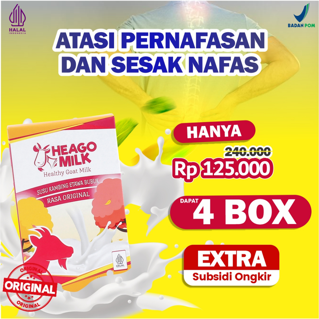 Jual Susu Kambing Etawa Bubuk 100% Original | Shopee Indonesia