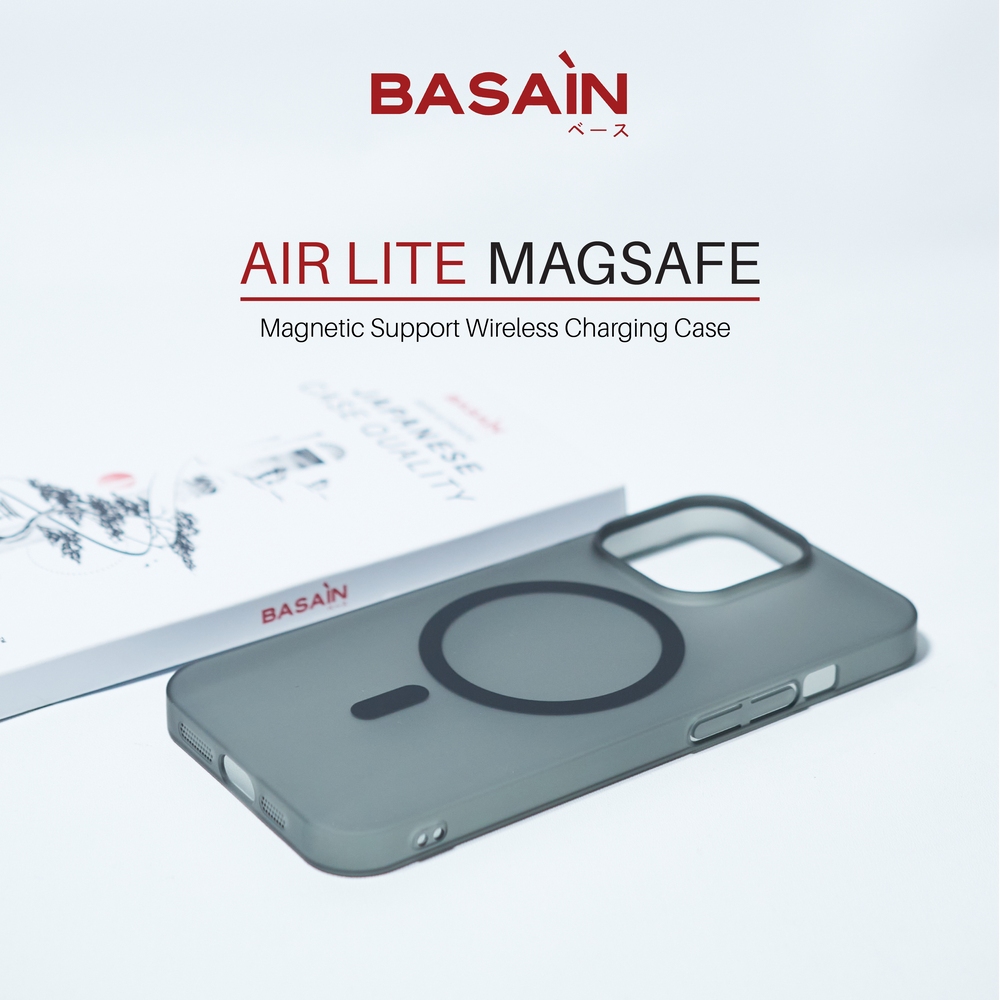 Jual BASAIN Casing iPhone 12/Mini/Pro/Max Air LITE MagSafe Case ...