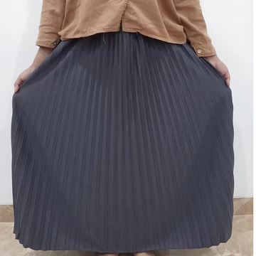 Rok Plisket Premium Dewasa Hyget Tebal All Size