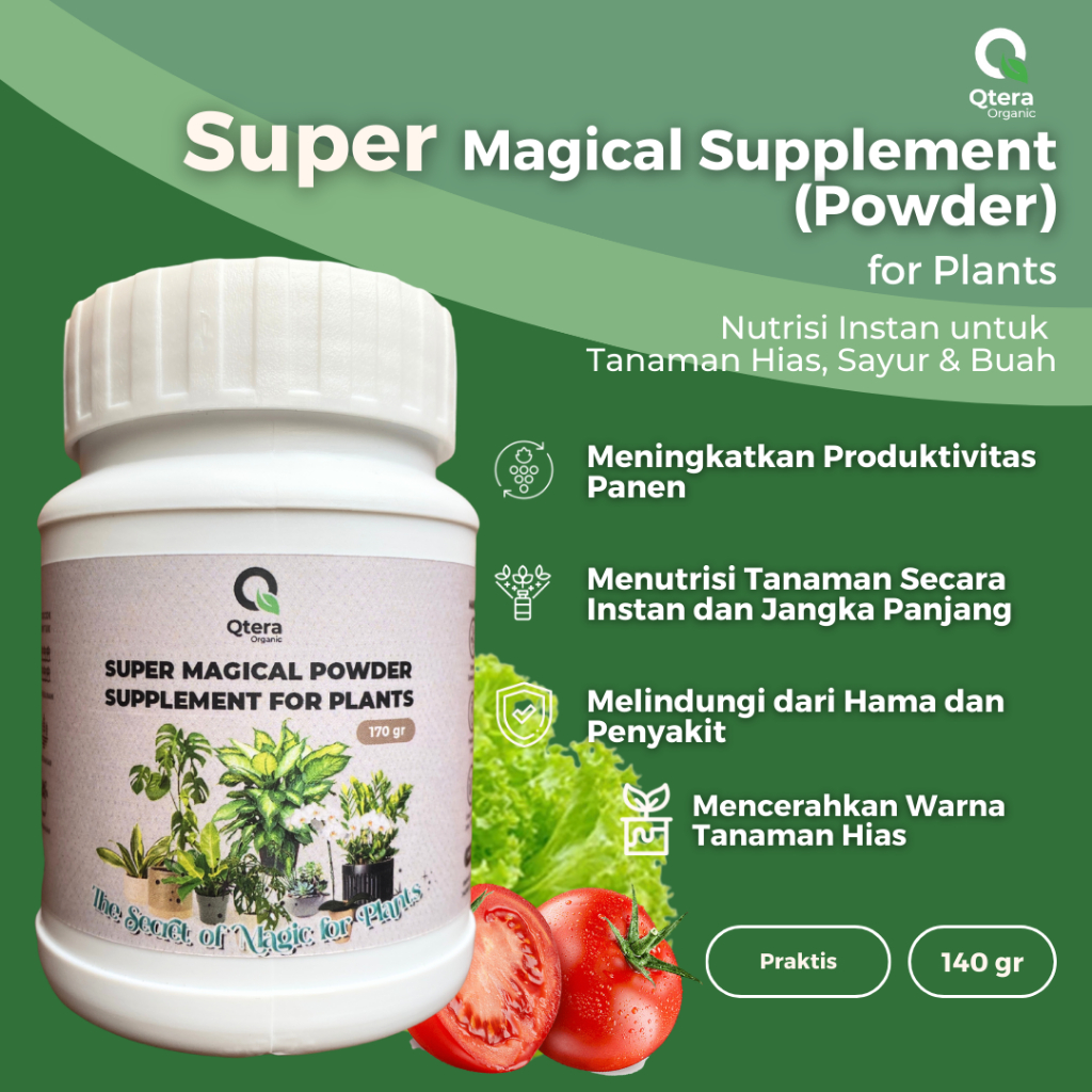 Jual SUPER MAGICAL SUPPLEMENT POWDER 140GR | QTERA | MEMPERCEPAT ...