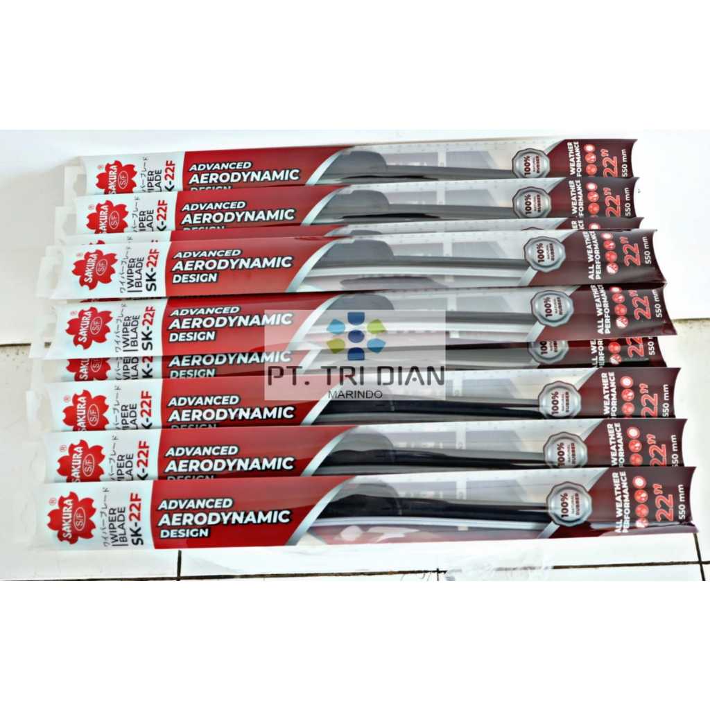 Jual Wiper Frameless Ukuran Inchi Wiper Kaca Mobil Sakura Sk F Shopee Indonesia