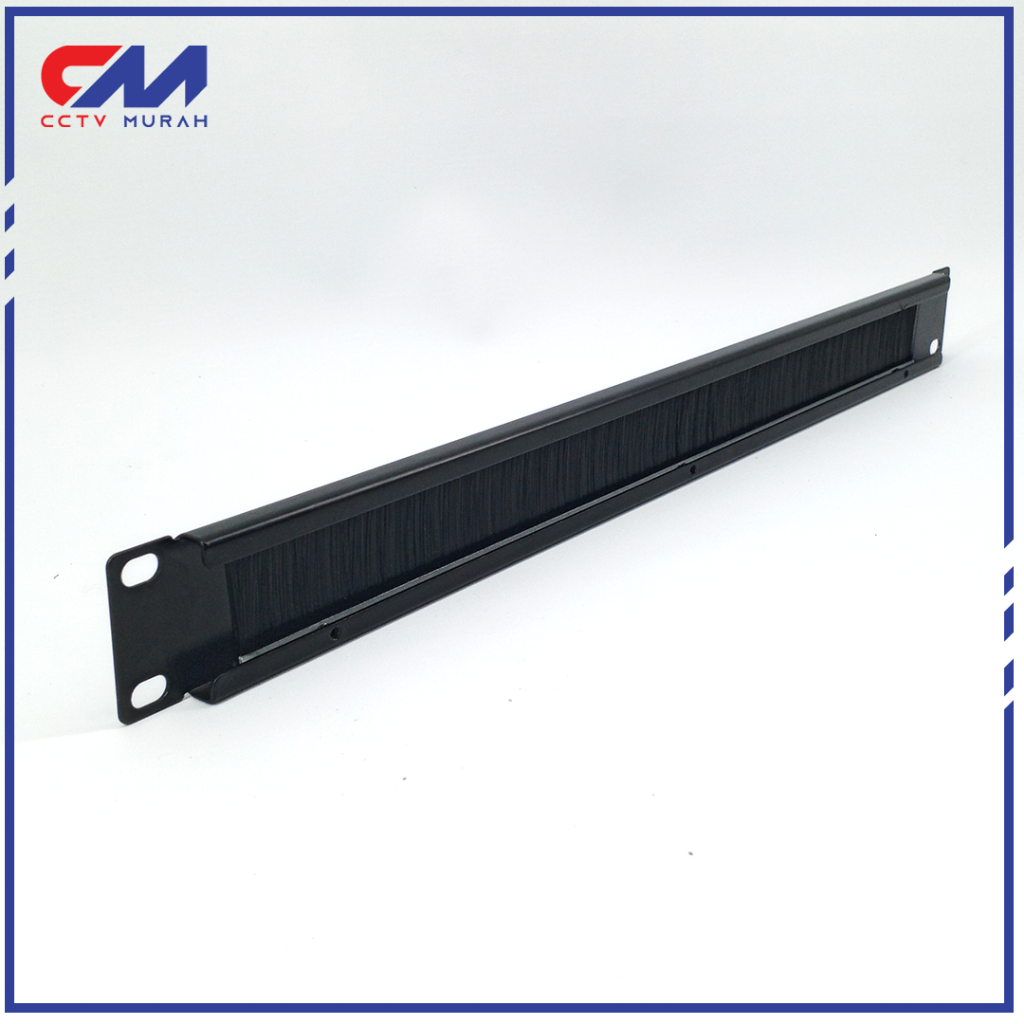 Jual Brush Blank Panel 1 U Cable Management Rack Mount Server | Shopee ...