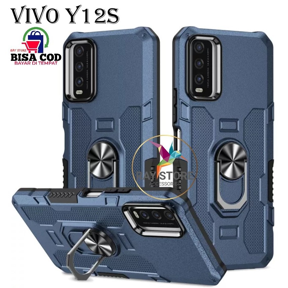 Jual Vivo Y12s Case Robot Hit Eye Ring Casing Hp Armor Shockproof Shopee Indonesia 3988