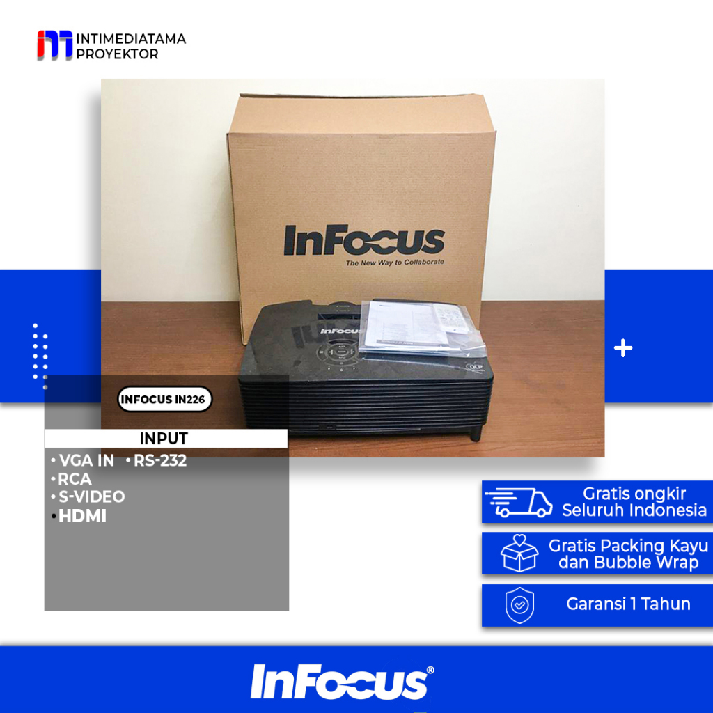 Jual Proyektor Infocus IN226 | Shopee Indonesia