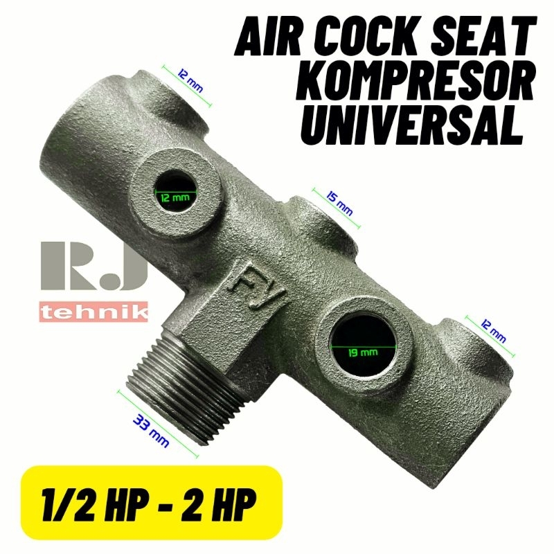 Jual Air Cock Seat Kompresor Universal 12 Hp 2 Hp Terminal Kompresor Universal Shopee Indonesia 2027