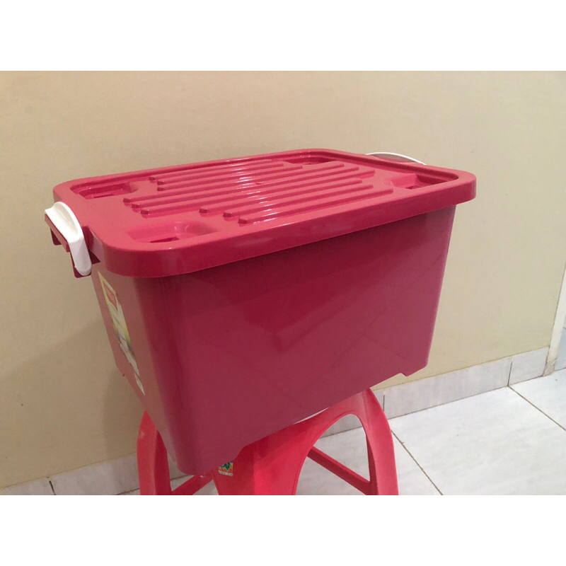 Jual Store it - BOX Container 40 Liter Dengan Roda Box Penyimpanan Full ...
