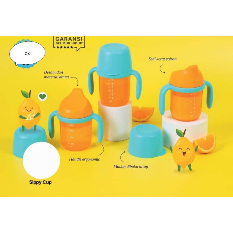 Jual sippy cup/dot bayi belajar minum Tupperware | Shopee Indonesia