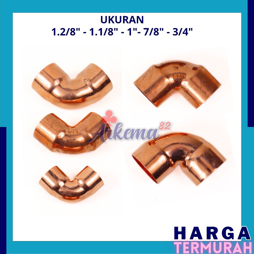 Jual ELBOW TEMBAGA | KENI | KNEE | ELBO COPPER ELBOU TEMBAGA 3/4 INCH ...