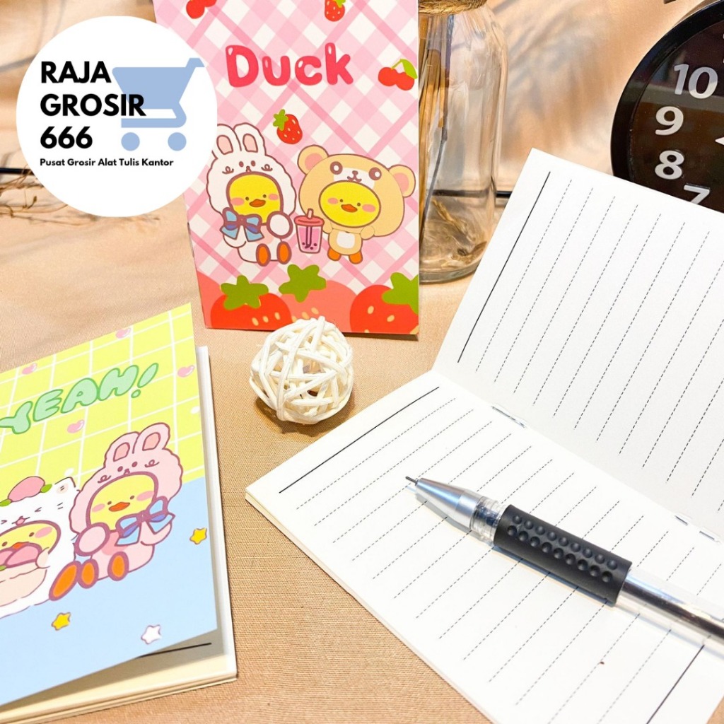 Jual BUKU NOTEBOOK A7 BEBEK KUNING WARNA WARNI KODE HX-812 BK-1017 ALAT ...