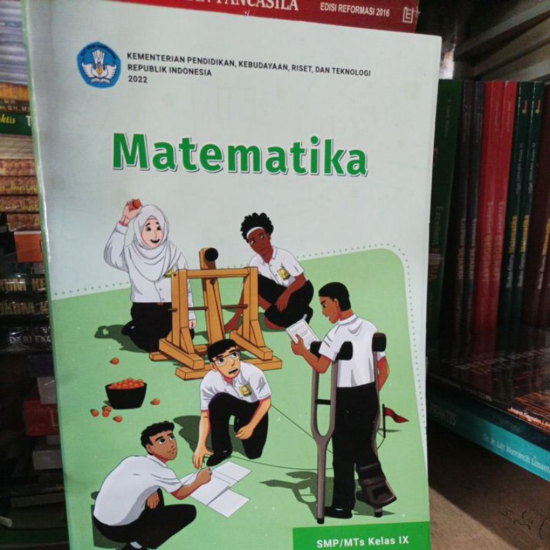 Jual buku matematika smp mts kelas 9 kurikulum merdeka shopee indonesia