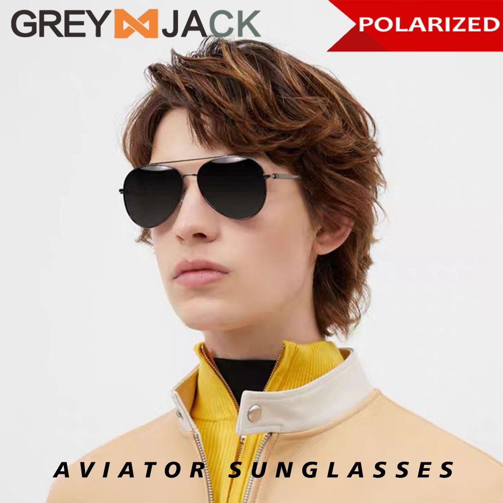 Jual Grey Jack Kacamata Hitam Sunglasses Polarized Anti Silau UV400