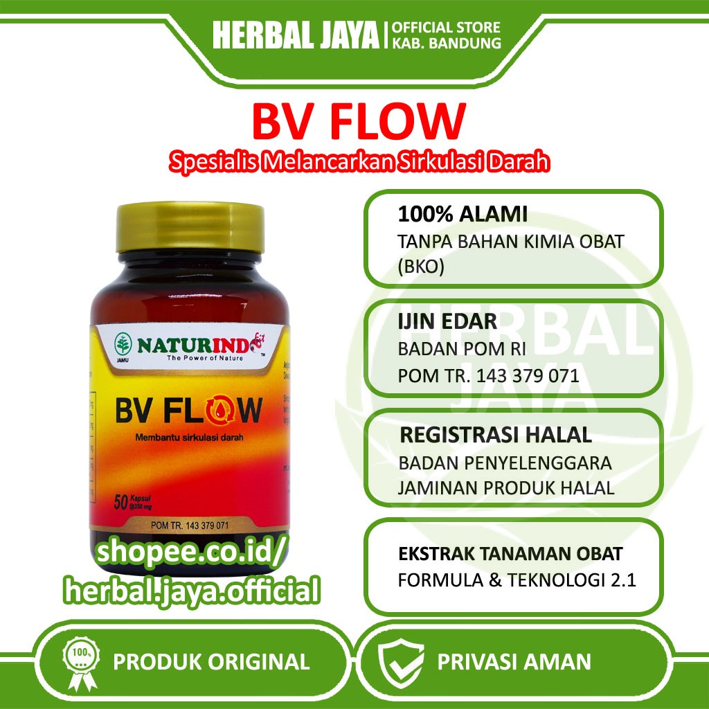 Jual Obat Kesemutan Penyumbatan Pengencer Darah Pembersih Pembuluh Darah Tinggi Bv Flow Herbal 1700