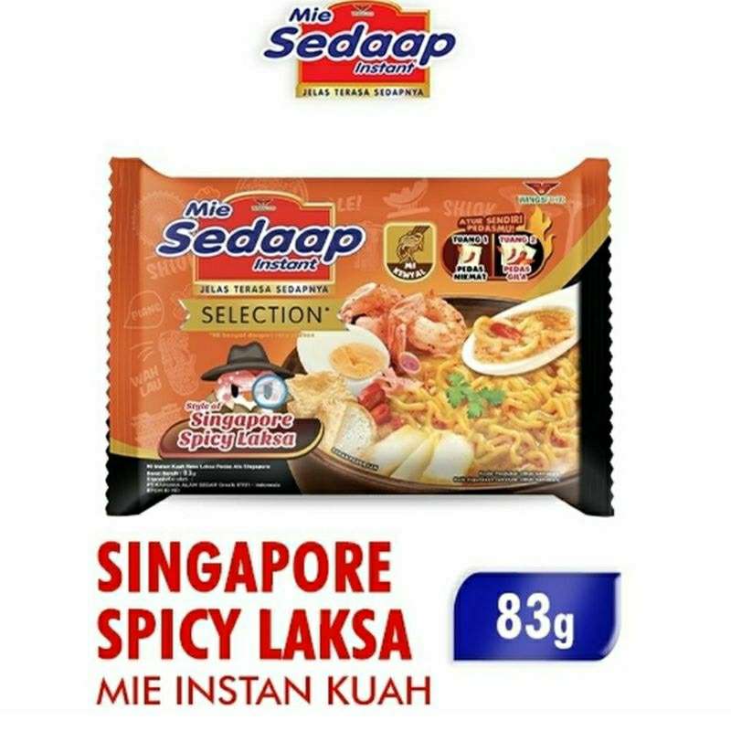 Jual Mie Sedaap Laksa Singapore Spicy Laksa Shopee Indonesia