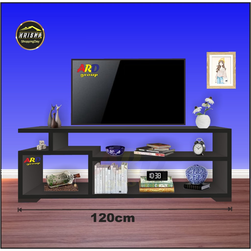 Jual (RTV 020) Rak Tv Dinding Minimalis Dekorasi Meja Gantung Susun ...