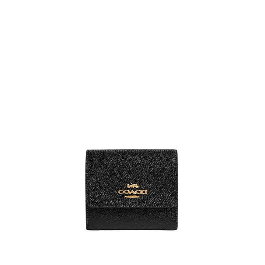 Jual COACH Small Trifold Wallet Black Shopee Indonesia