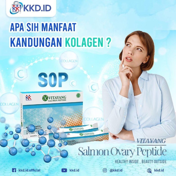 Jual Vitayang SOP Salmon Ovary Peptide Subarashii/Subarashi
