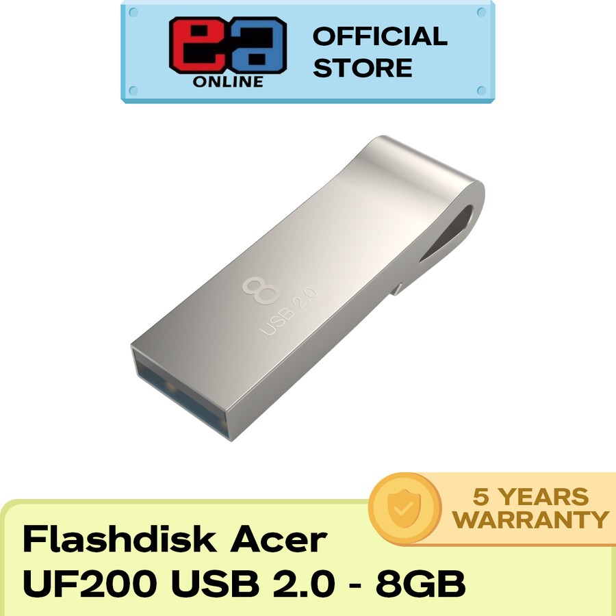 Jual Acer Flashdisk Usb 2.0 UF200 - 8GB | Shopee Indonesia