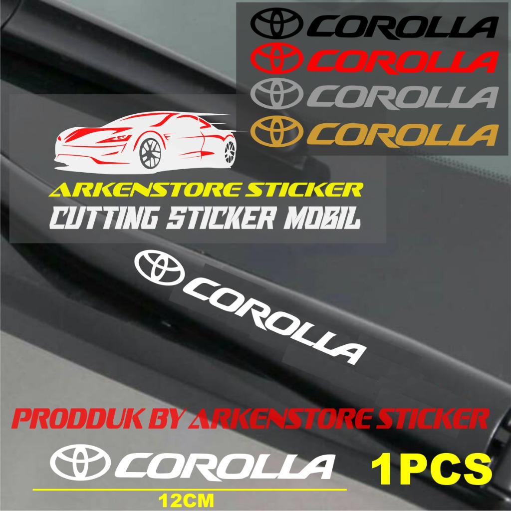 Jual STICKER WIPER TALANG AIR MOBIL COROLLA CUTTING STIKER WIPER TALANG ...