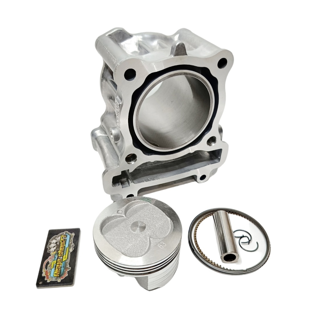 Jual CYLINDER BLOK BORE UP JUPITER MX PISTON 63 MM VIXION R15 V2 MX ...
