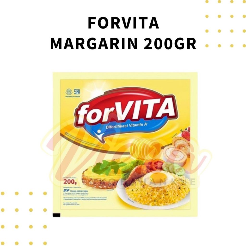 Jual Forvita Margarin Sachet 200gr Shopee Indonesia 8811