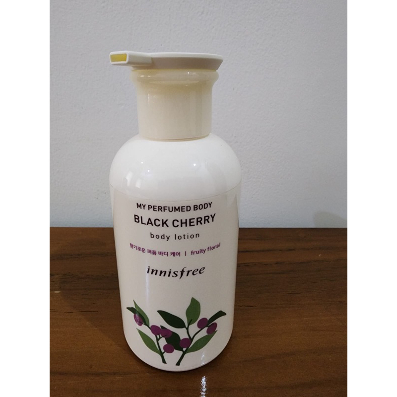 Jual Innisfree My Perfumed Body Black Cherry Body Lotion 330ml | Shopee ...