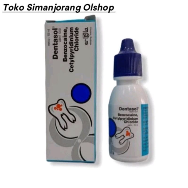 Jual Dentasol 10ml Obat Sakit Gigi | Shopee Indonesia
