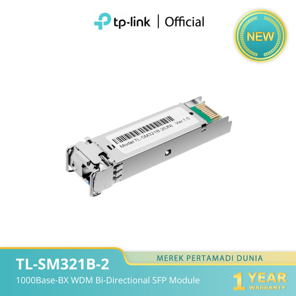 Jual TP-Link TL-SM321B-2 Gigabit Single-Mode WDM Bi-Directional SFP ...