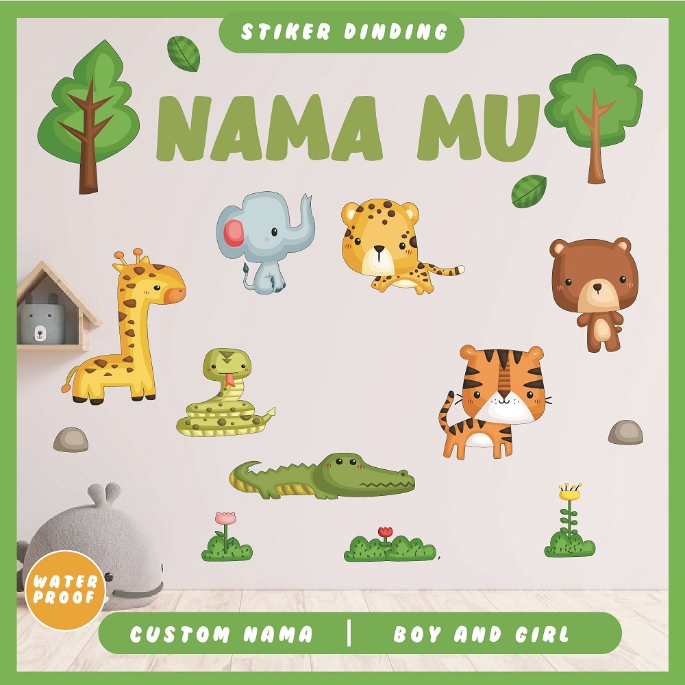 Jual Sticker Kamar Anak Cowok dan Cewek CUSTOM Mudah dan Cepat STIKER