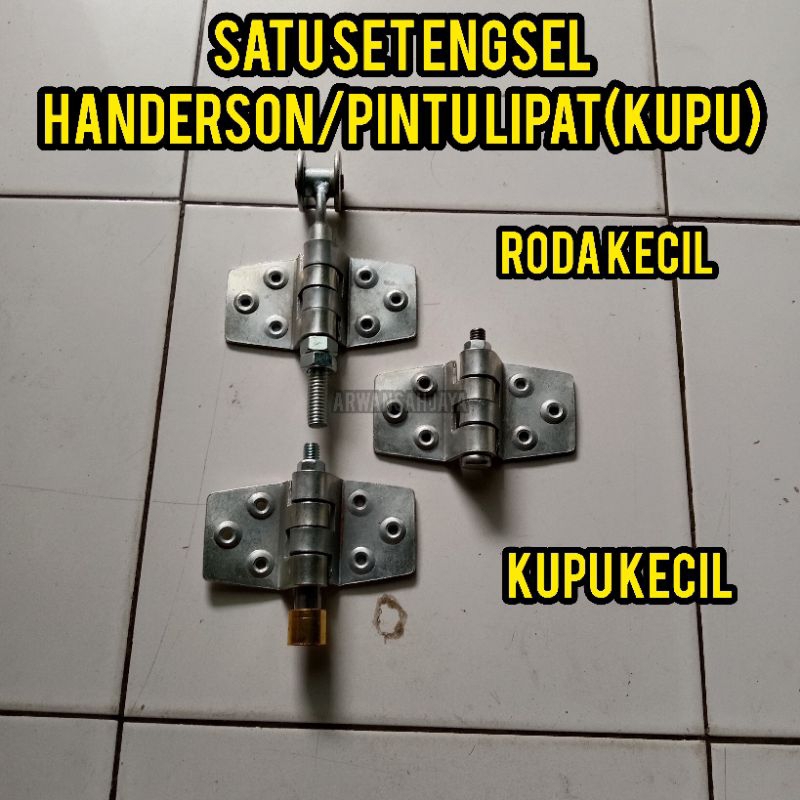 Jual Satu Set Engsel Hasky Kupukecil Handerson Pintu Lipat Gantung Shopee Indonesia