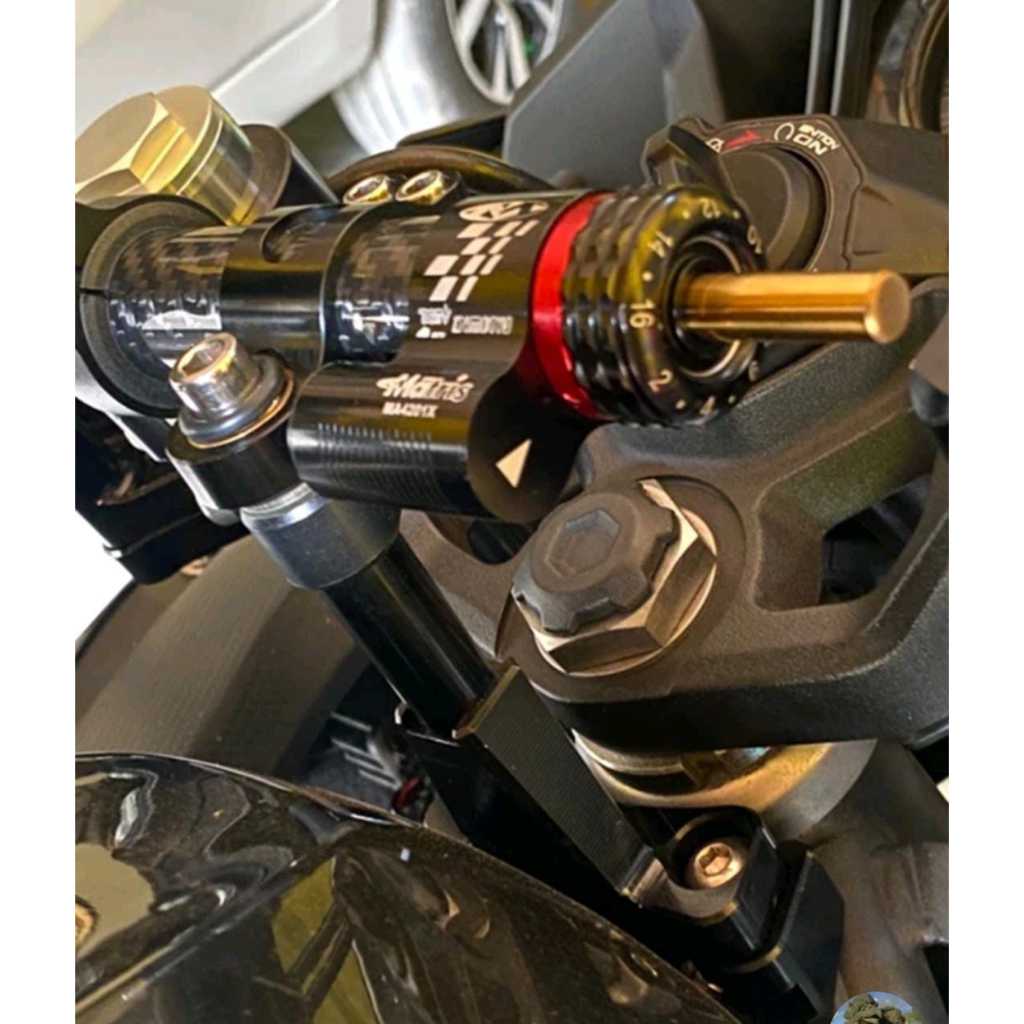 Jual STEERING DAMPER KAWASAKI NINJA 250 FI NEW 2018 STANG MATRIX CARBON